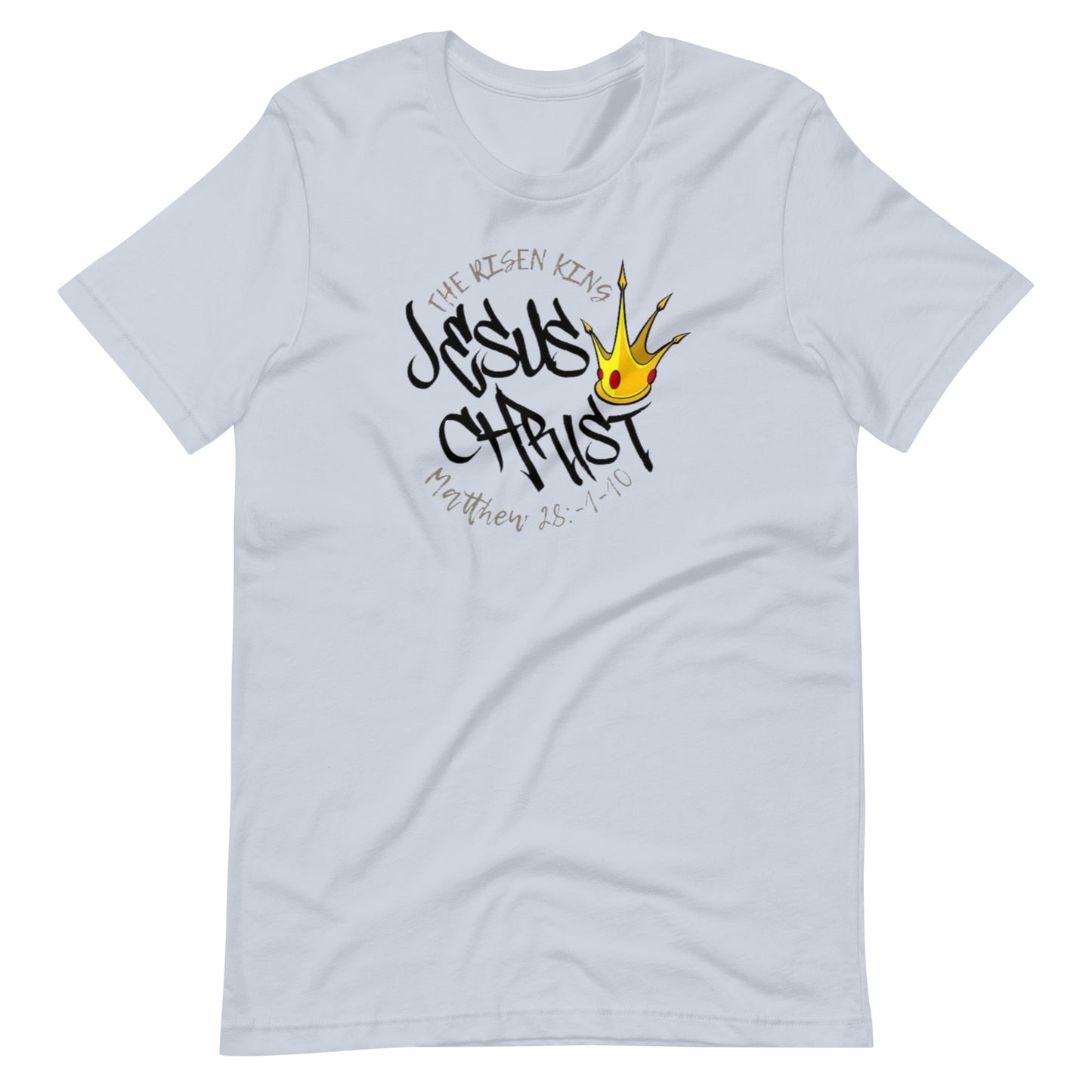 Jesus Christ The Risen King- Black Lettering