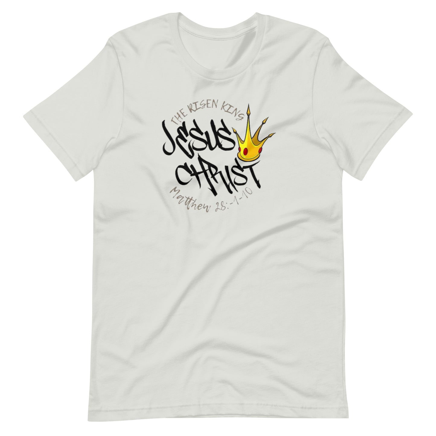 Jesus Christ The Risen King- Black Lettering