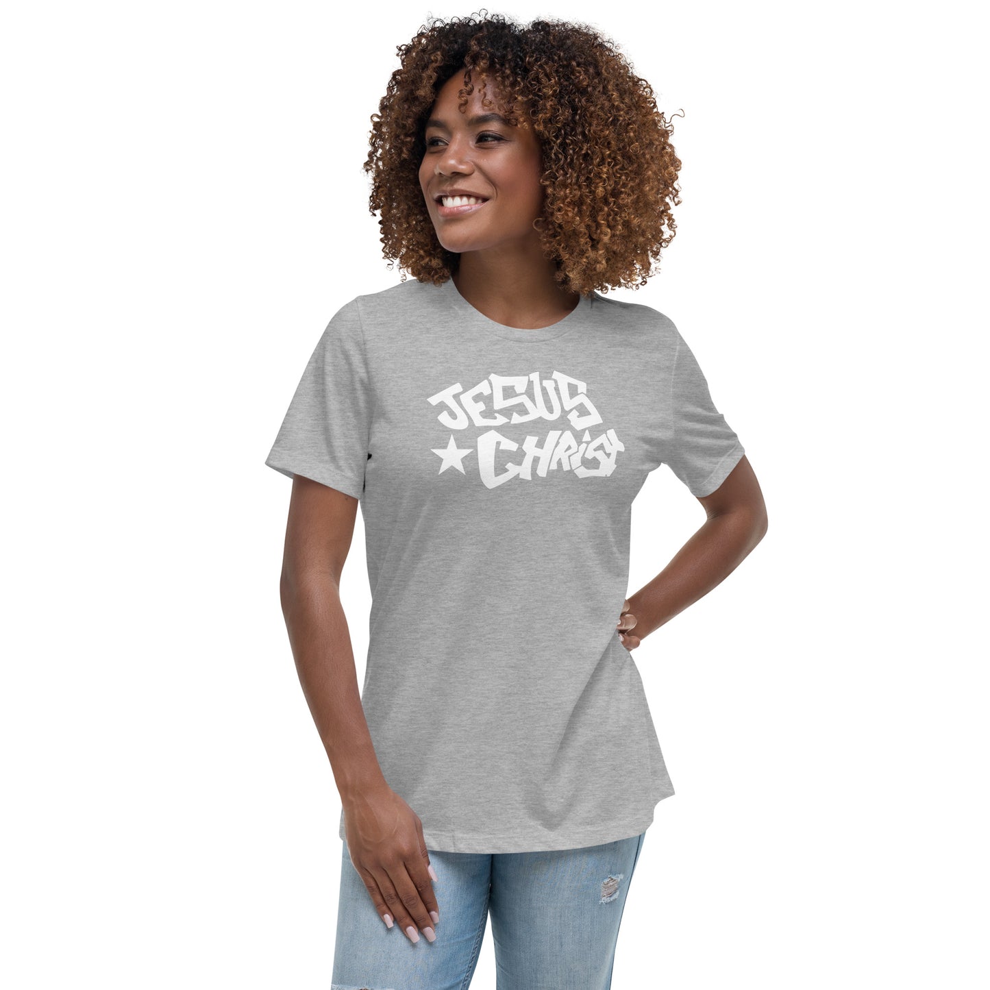 Women's JESUS CHRIST Relaxed Fit Tee