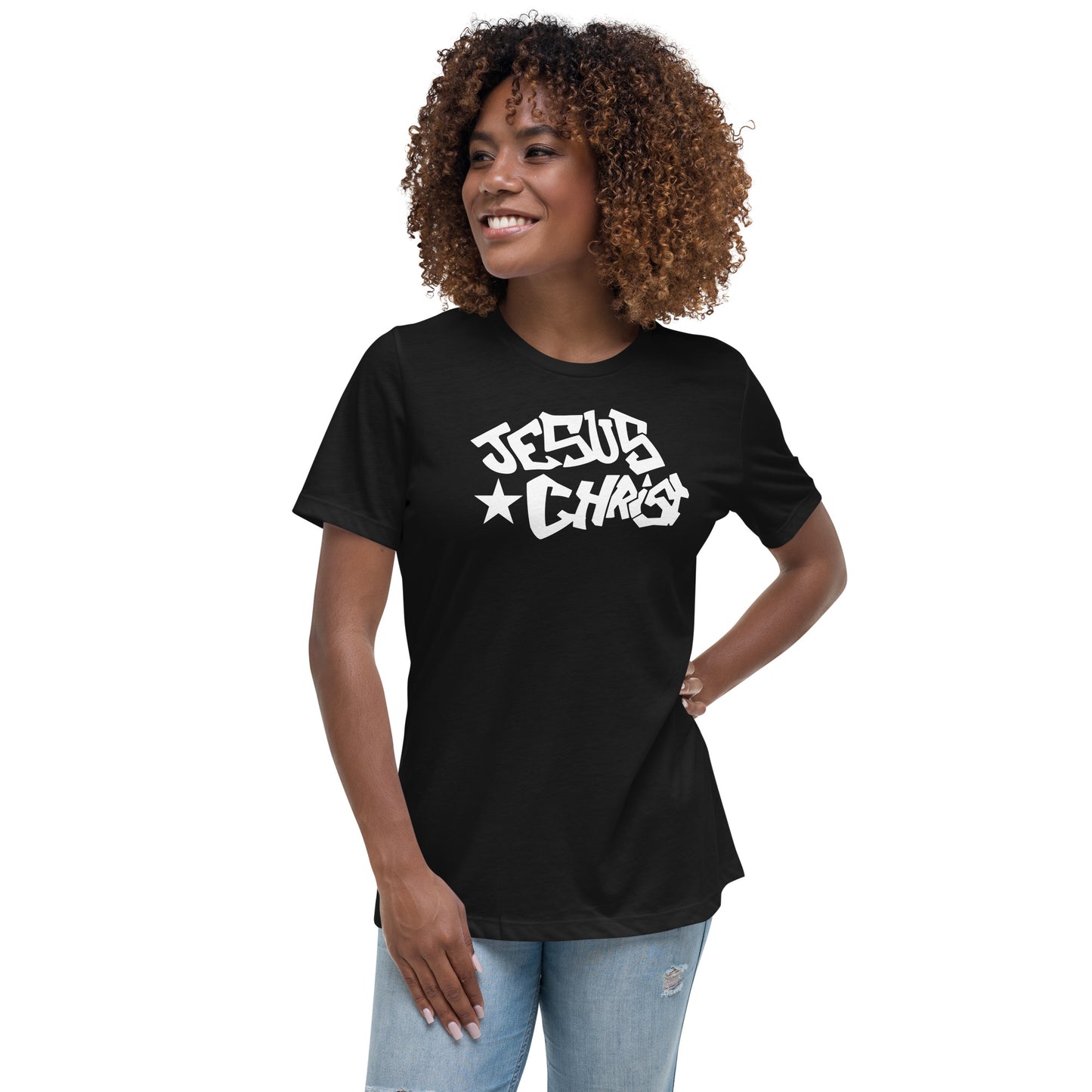 Women's JESUS CHRIST Relaxed Fit Tee