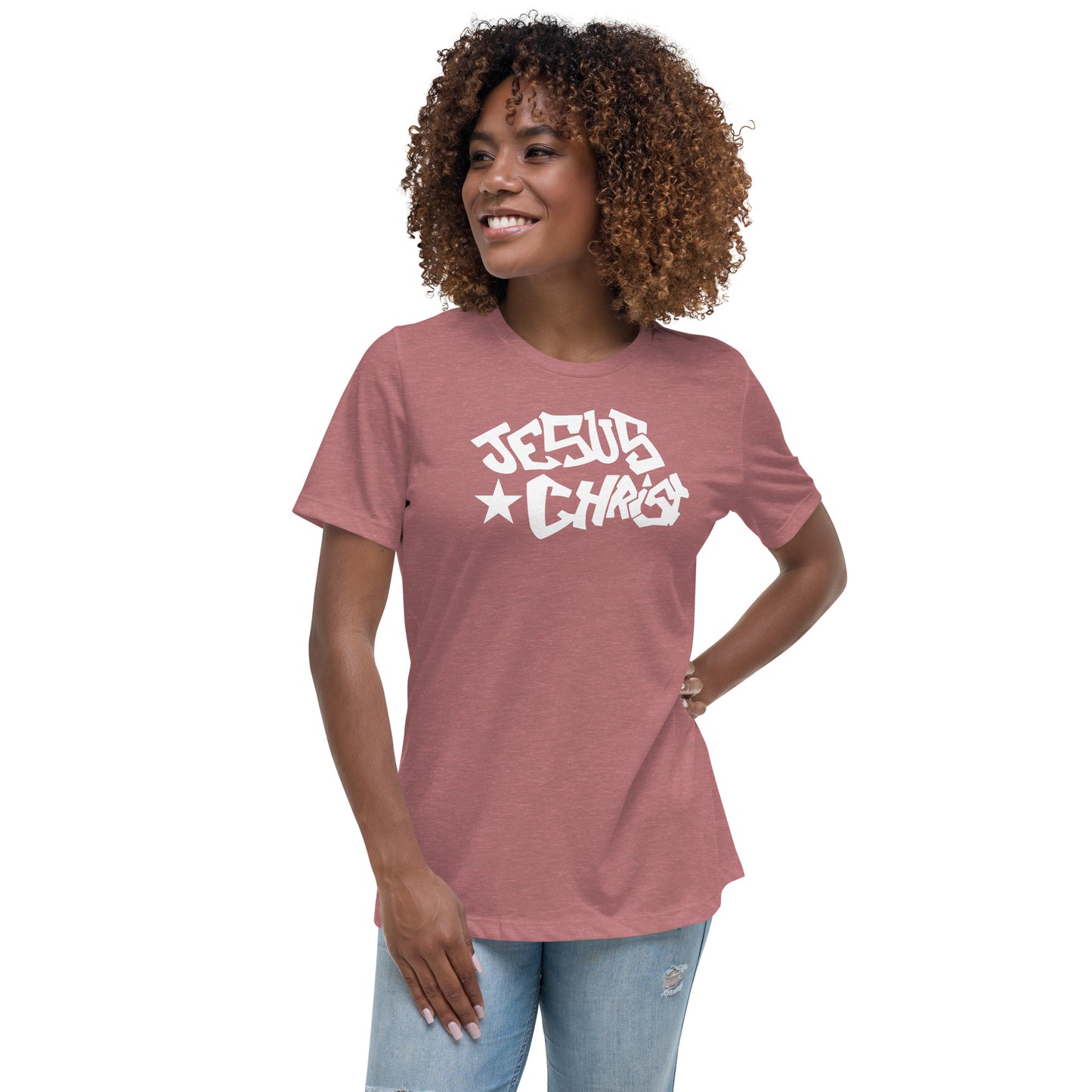 Women's JESUS CHRIST Relaxed Fit Tee