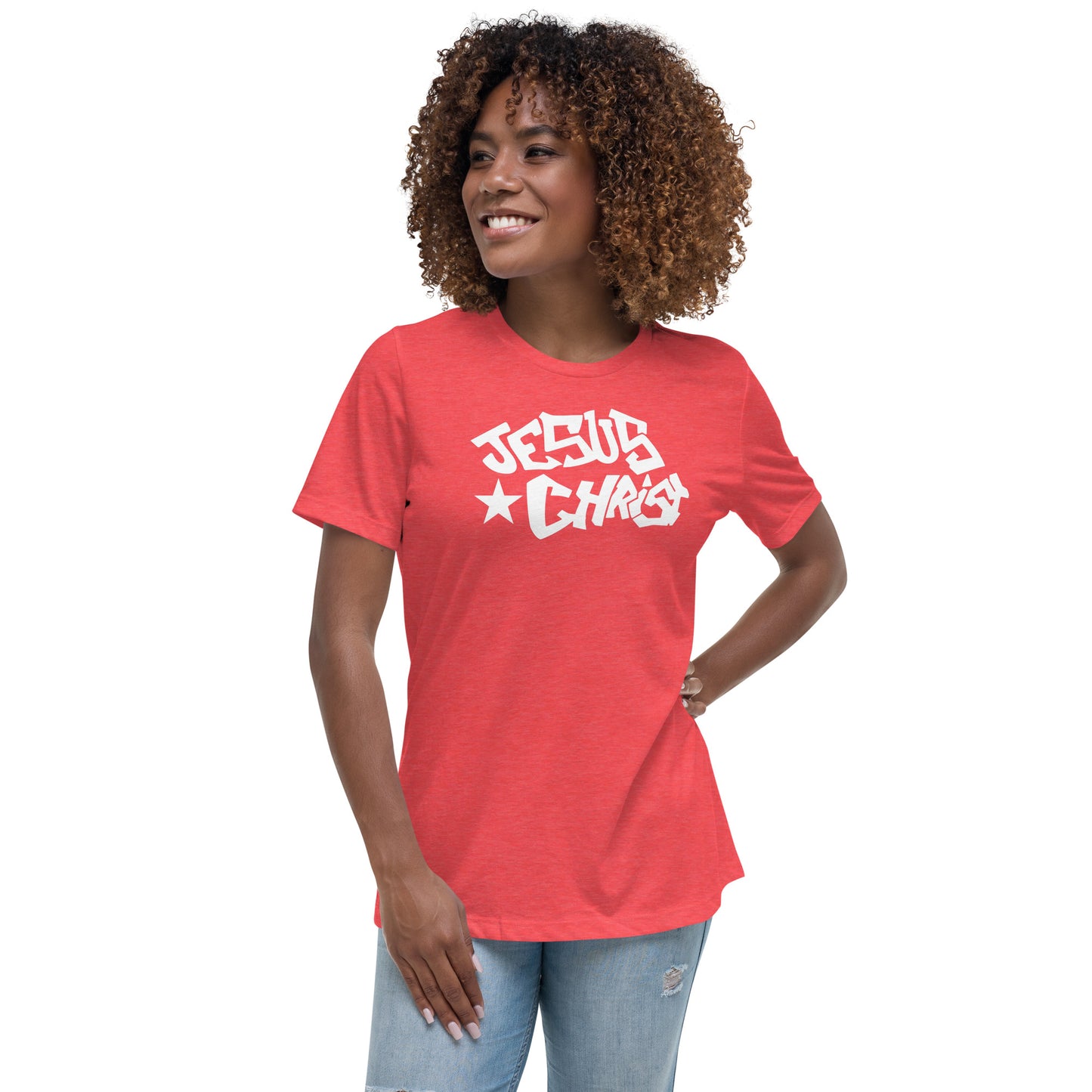 Women's JESUS CHRIST Relaxed Fit Tee