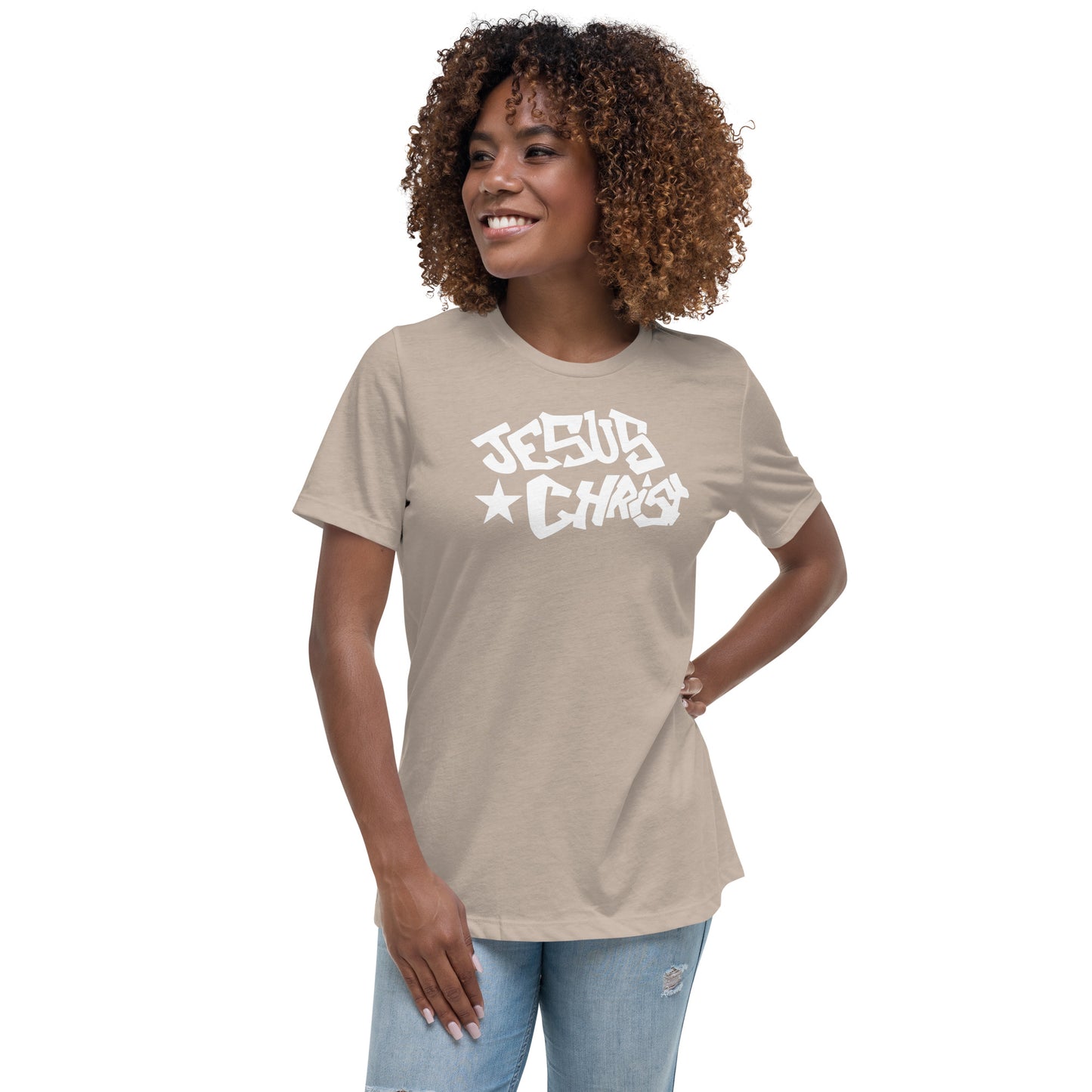 Women's JESUS CHRIST Relaxed Fit Tee