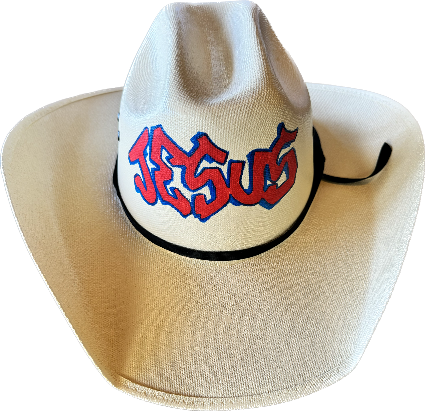 Custom Hand Painted JESUS CHRIST Cowboy Hat